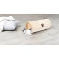 Następne zdjęcie produktu Pluszowy tunel dla kota 22/60cm, - beż
