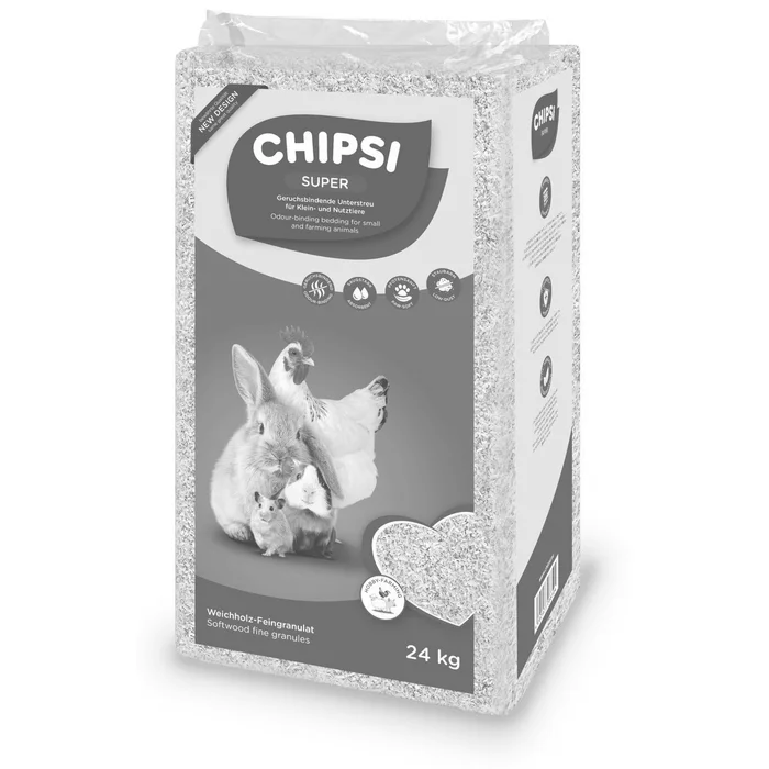 Główne zdjęcie produktu Podestýlka CHIPSI SUPER / TIERWOHL SUPER 24 kg