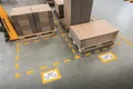 Okienka do znakowania podłóg, zdejmowane, A4, DURABLE