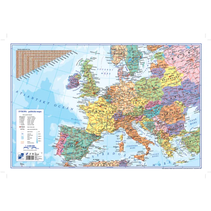 Główne zdjęcie produktu Podložka na stůl 60x40cm Evropa