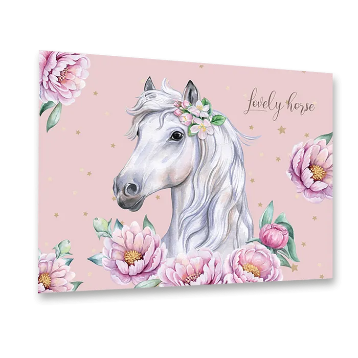 Główne zdjęcie produktu Podložka na stůl 60x40cm kůň romantic