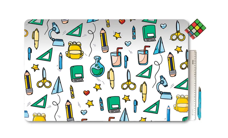 Główne zdjęcie produktu Podložka na stůl PP 60x45cm School