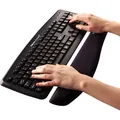 Podkładka pod klawiaturę Fellowes PlushTouch, ergonomiczna, piankowa, czarna, 47,5x6,2 cm, 1,5