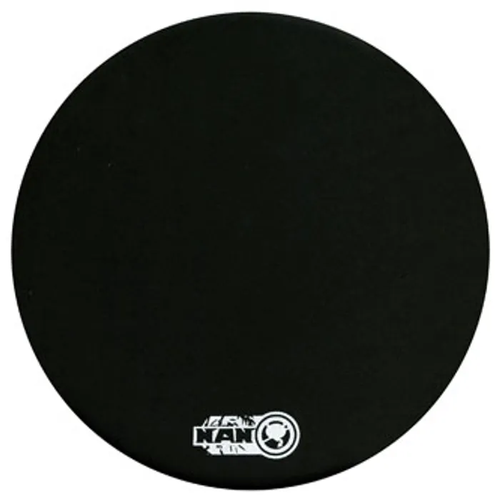 Główne zdjęcie produktu Podložka pod myš, antimikrobiální, z kaučuku, černá, 22x22, 5 mm