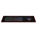 Następne zdjęcie produktu Podkładka pod mysz, Black Ultra, do gry, czarna, 80x30 cm, Defender