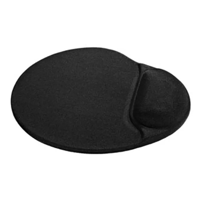 Główne zdjęcie produktu Podložka pod myš, polyuretan, černá, 26x22.5cm, 5mm, Defender, lycrový povrch