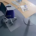 Następne zdjęcie produktu Podložka pod židli, na tvrdé podlahové krytiny, tvar E, 75x120 cm, RS OFFICE "Roll-o-Grip"