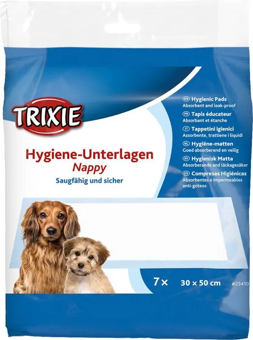 Główne zdjęcie produktu Podložky pro štěňata - pleny 30 x 50 cm, obsah: 7 ks