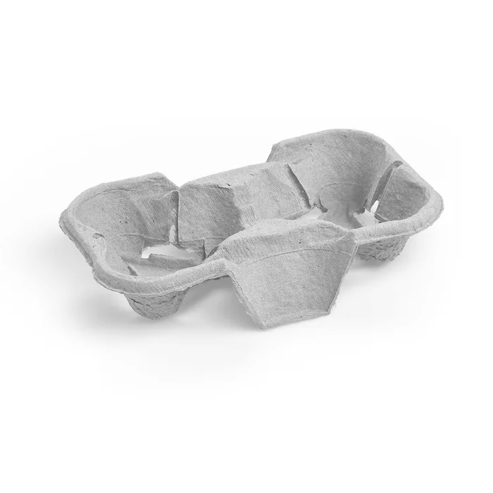 Główne zdjęcie produktu Podnos na 2 kelímky 19 x 11 cm [150 ks]