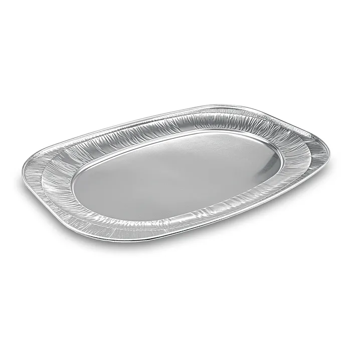 Główne zdjęcie produktu Podnos oválný ALU 54,5 x 36 cm [5 ks]