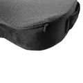Następne zdjęcie produktu Podsedák, pod hýždě, ergonomický, černý, paměťová pěna, Powerton