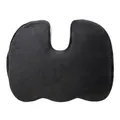 Następne zdjęcie produktu Podsedák, pod hýždě, ergonomický, černý, paměťová pěna, Powerton