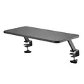 Następne zdjęcie produktu Podstawa pod monitor, mocowana do blatu biurka, czarny, metal / płyta mdf, 20 kg nośność, Powerton, ergo