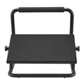 Następne zdjęcie produktu Podstawa ergonomiczna pod nogi, możliwość rozciągnięcia nóg, czarny, stal, 25 kg nośność, Powerton, regulowana wysokość