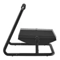 Następne zdjęcie produktu Podstawa ergonomiczna pod nogi, możliwość rozciągnięcia nóg, czarny, stal, 25 kg nośność, Powerton, regulowana wysokość