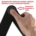 Następne zdjęcie produktu Podstawka pod laptopa, z możliwością obrotu 360°, różowa, aluminiowo-plastikowa, nośność 10 kg