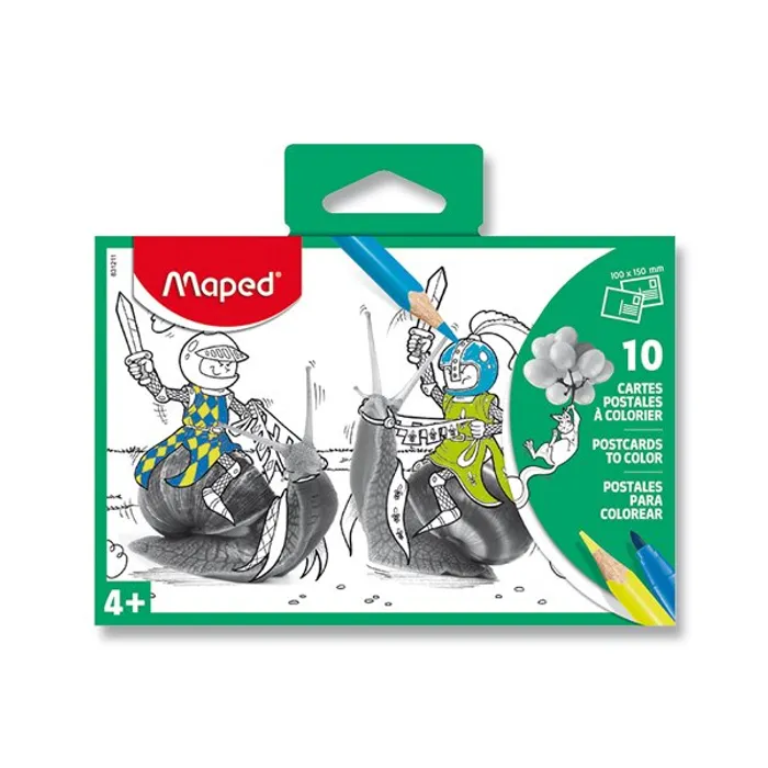 Główne zdjęcie produktu Pohlednice Maped s předlohou mix motivů