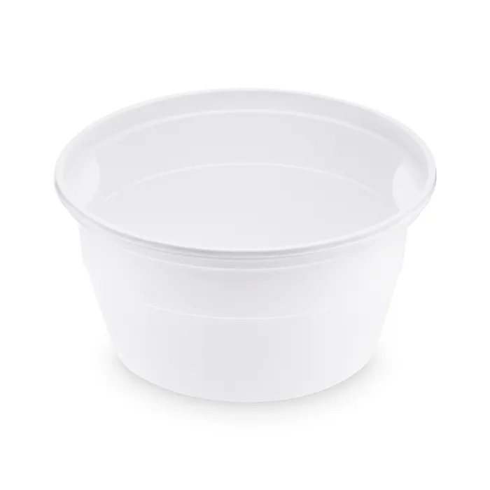 Główne zdjęcie produktu Polévková miska bílá (PP) 500 ml, průměr 127 mm [50 ks]
