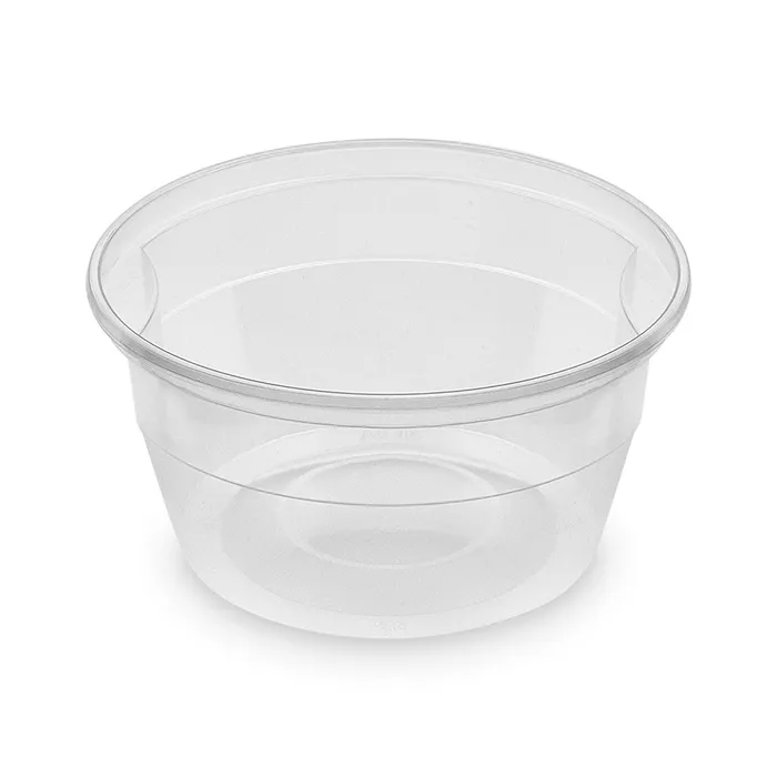 Główne zdjęcie produktu Polévková miska průhledná (PP) 500 ml, průměr 127 mm [50 ks]