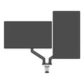 Następne zdjęcie produktu Polohovatelný držák ULTRADESK BRANCH Double pro 2 monitory, 20KG, svorka a průchodka stol