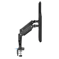 Następne zdjęcie produktu Polohovatelný držák ULTRADESK BRANCH Double pro 2 monitory, 20KG, svorka a průchodka stol