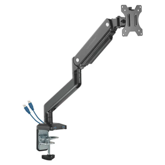 Główne zdjęcie produktu Polohovatelný držák ULTRADESK BRANCH Single pro monitor, 10KG, svorka a průchodka stolu,