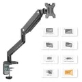 Następne zdjęcie produktu Polohovatelný držák ULTRADESK BRANCH Single pro monitor, 10KG, svorka a průchodka stolu,