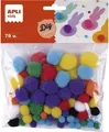 Pompon, mix kolorów, APLI Creative