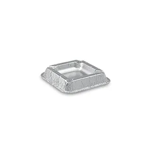Popielniczka aluminiowa 12,6 x 12,6 x 2,2 cm [10 szt.]