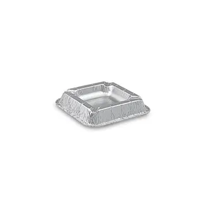 Popielniczka aluminiowa 12,6 x 12,6 x 2,2 cm [100 szt.]