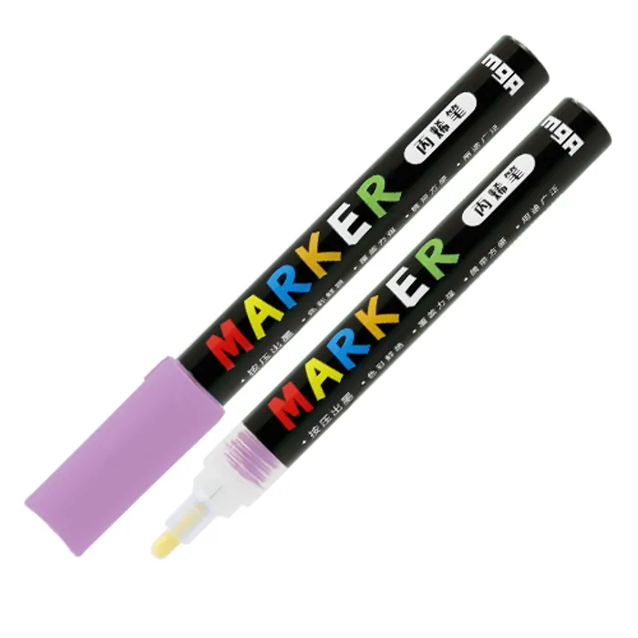 Główne zdjęcie produktu Popisovač akrylový M&G Acrylic Marker 2 mm, Light Purple S801