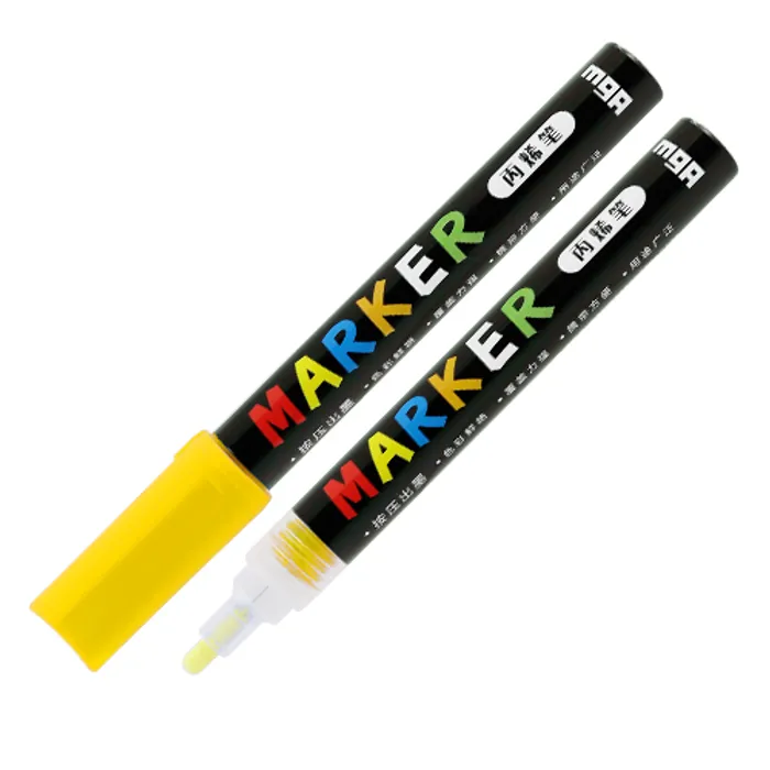 Główne zdjęcie produktu Popisovač akrylový M&G Acrylic Marker 2 mm, Yellow S400