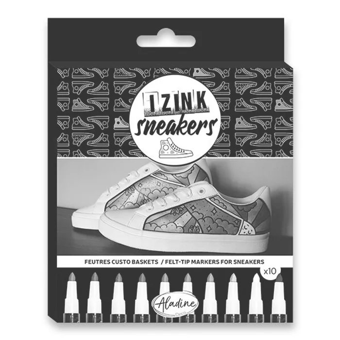 Główne zdjęcie produktu Popisovač Aladine Sneakers Izink na tenisky, 10 barev