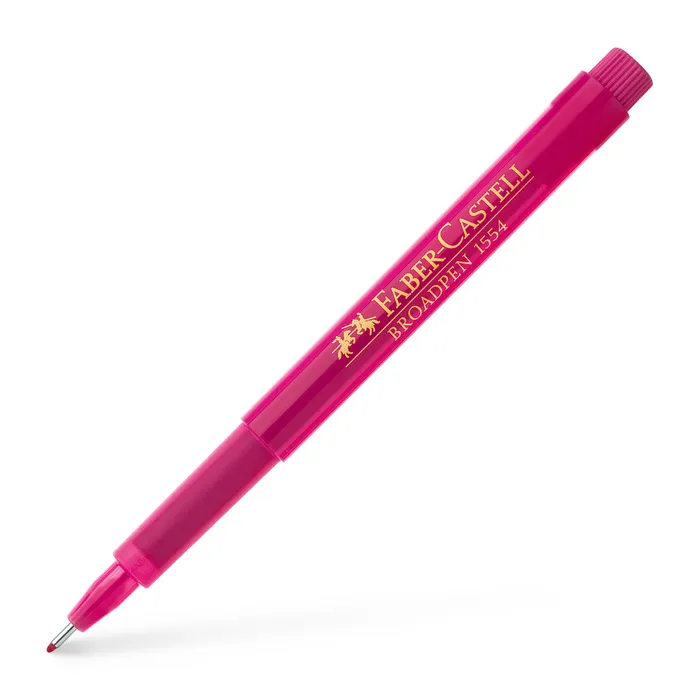 Główne zdjęcie produktu Popisovač Broadpen 1554, růžová Faber Castell 155428
