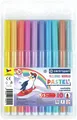Marker CENTROPEN 7550 zestaw 10 kolorów PASTELOWYCH (markery)