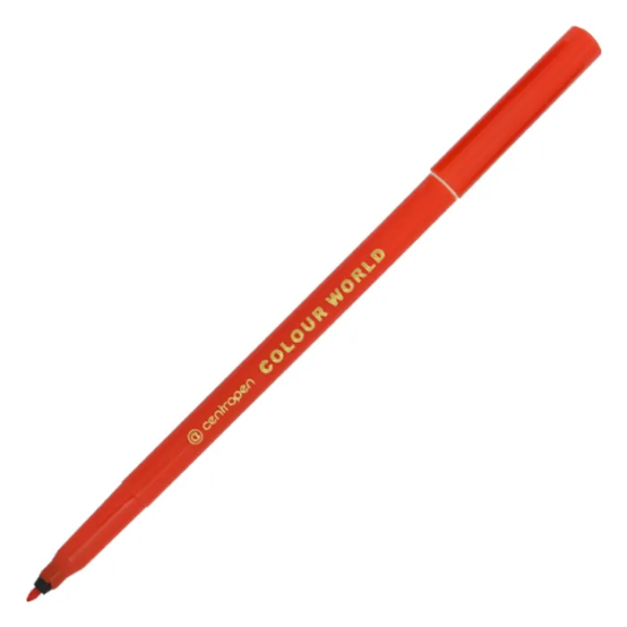 Główne zdjęcie produktu Popisovač ergo CENTROPEN 7550 červený