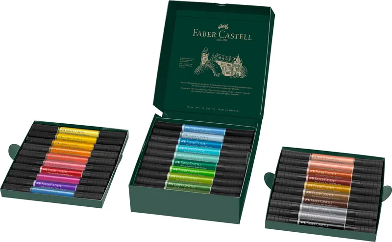 Główne zdjęcie produktu Popisovač Faber-Castell 162030 Pitt Artist Pen Dual Marker sada 30 ks