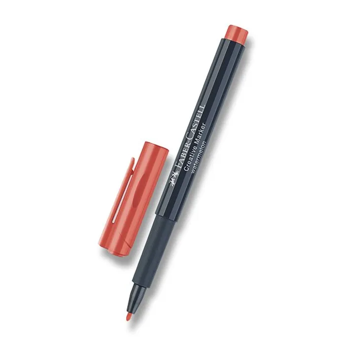Główne zdjęcie produktu Popisovač Faber-Castell Creative červený