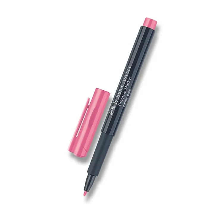 Główne zdjęcie produktu Popisovač Faber-Castell Creative růžový