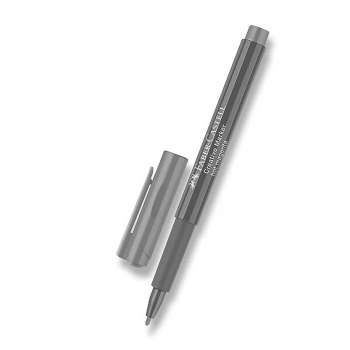 Główne zdjęcie produktu Popisovač Faber-Castell Creative tmavě růžový