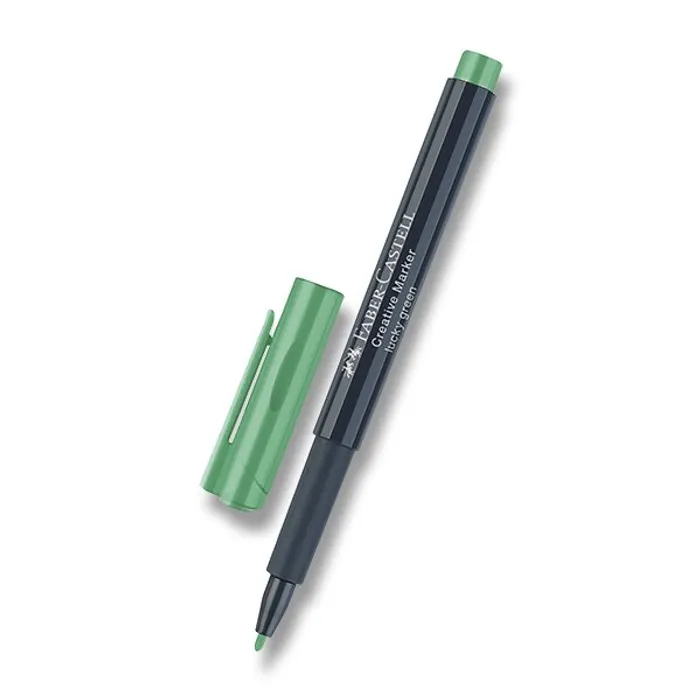 Główne zdjęcie produktu Popisovač Faber-Castell Creative zelený