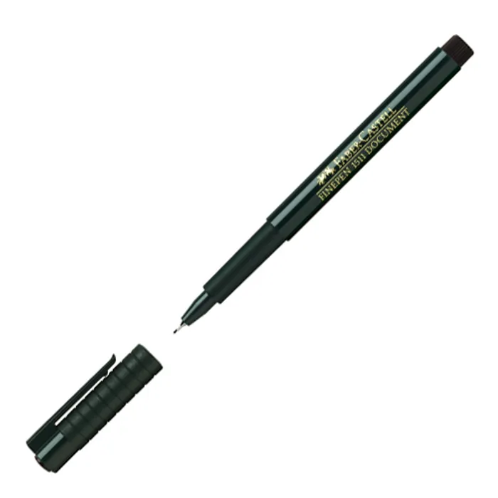 Główne zdjęcie produktu Popisovač Faber-Castell Finepen 1511 černý