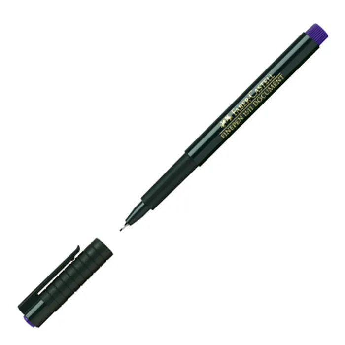 Główne zdjęcie produktu Popisovač Faber-Castell Finepen 1511 modrý