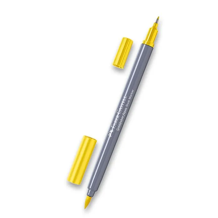 Główne zdjęcie produktu Popisovač Faber-Castell Goldfaber Aqua Dual Marker kadmiově žlutá, 107