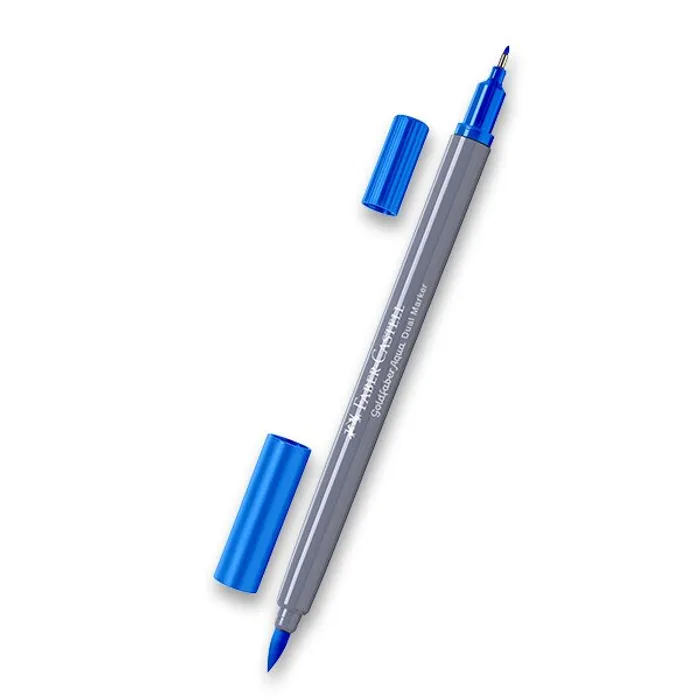 Główne zdjęcie produktu Popisovač Faber-Castell Goldfaber Aqua Dual Marker modrá, 110