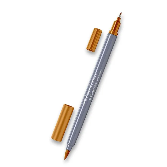 Główne zdjęcie produktu Popisovač Faber-Castell Goldfaber Aqua Dual Marker okrově žlutá, 183