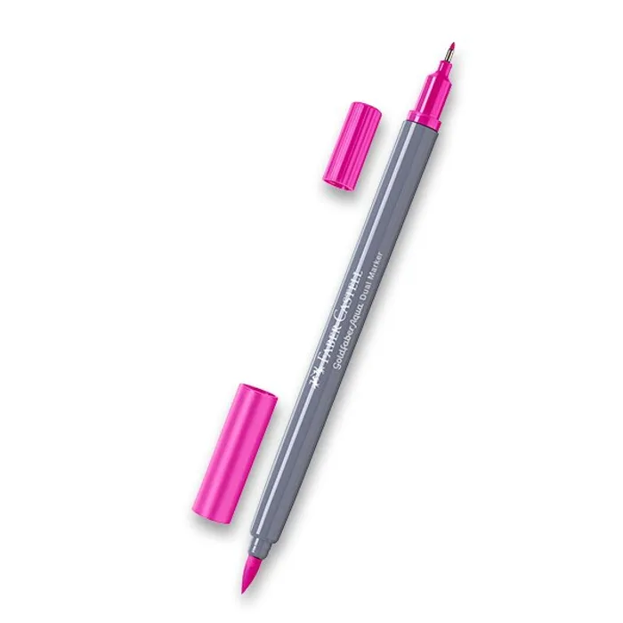 Główne zdjęcie produktu Popisovač Faber-Castell Goldfaber Aqua Dual Marker sv. růžová, 128