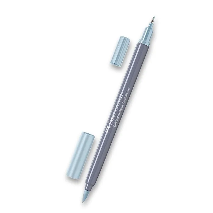 Główne zdjęcie produktu Popisovač Faber-Castell Goldfaber Aqua Dual Marker svěle modrá, 164