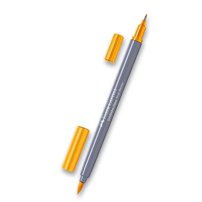 Główne zdjęcie produktu Popisovač Faber-Castell Goldfaber Aqua Dual Marker tm. žlutá, 109