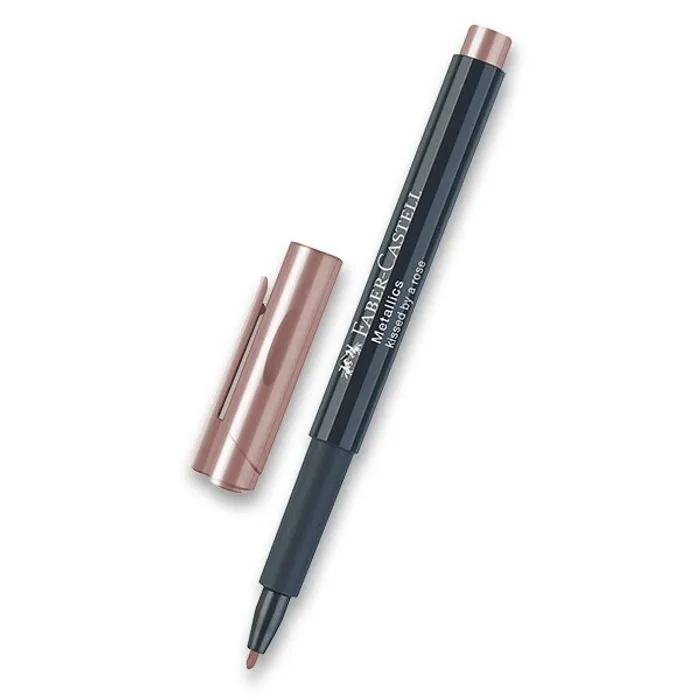 Główne zdjęcie produktu Popisovač Faber-Castell Metallics růžová